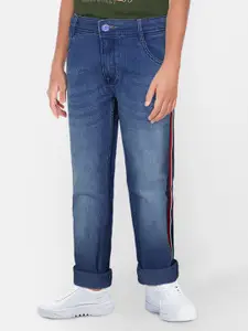Allen Solly Junior Boys Regular Fit Heavy Fade Stretchable Jeans