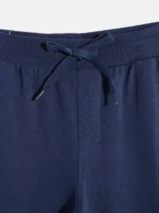 Allen Solly Junior Boys Brand Logo Printed Detail Joggers