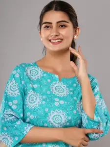 ROOPWATI FASHION Floral Printed Cotton Night suit