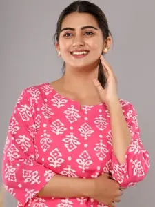 ROOPWATI FASHION Floral Printed Cotton Night suit