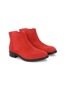 DressBerry Women Mid-Top Boots