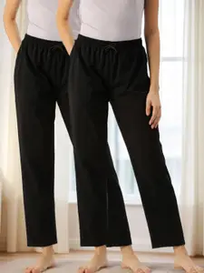 Kryptic Women  Pack Of 2 Pure Cotton Lounge Pants