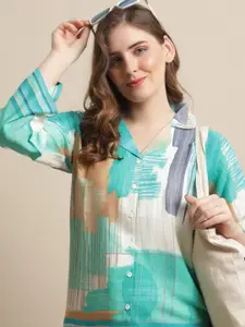 Claura Women Printed Night Suit