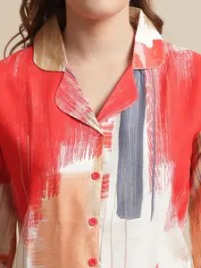 Claura Women Printed Night suit