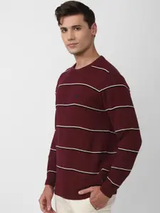 Van Heusen Sport Men Striped Pullover