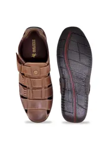 Buckaroo Men Leather Shoe-Style Sandals