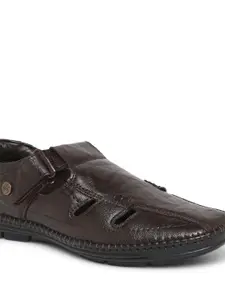 Buckaroo Men Leather Shoe-Style Sandals
