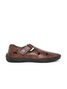 Buckaroo Men Leather Shoe-Style Sandals