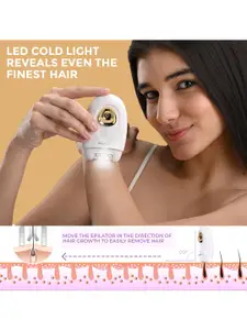 WINSTON Women Rechargeable 2-in-1 Body Epilator & Shaver with Smooth Glide Technology