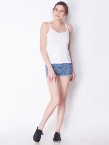 Dollar Missy Pack of 5 Combed Cotton Camisole