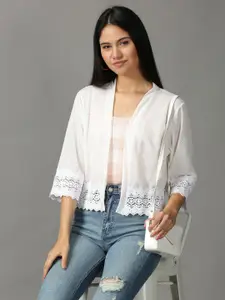 SHOWOFF Women Crop Shrug