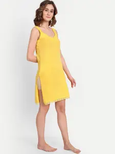 BLAZON Women Knee Length Cotton Camisoles