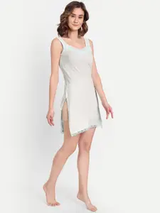 BLAZON Women Knee Length Cotton Camisoles