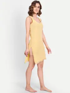 BLAZON Women Cotton Hosiery Longline Camisoles