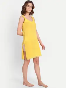 BLAZON Women Cotton Hosiery Longline Camisoles