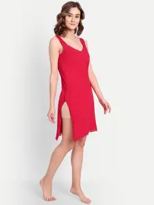 BLAZON Women Cotton Hosiery Longline Camisoles