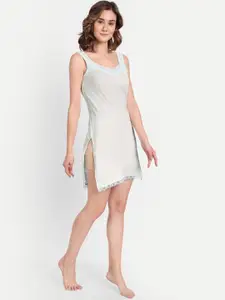 BLAZON Women Cotton Hosiery Longline Camisoles