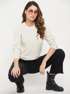 Madame Women Acrylic Knitted Pullover