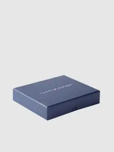 Tommy Hilfiger Men Textured Leather Money Clip