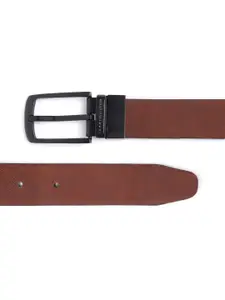 Tommy Hilfiger Men Textured Leather Formal Belt