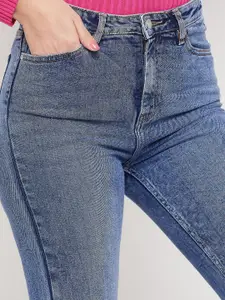 Madame Women Mid-Rise Light Fade Cotton Jeans