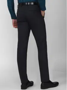 Peter England Men Slim Fit Formal Trousers