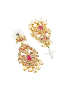 Estele Gold-Plated Classic Drop Earrings