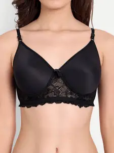 FIMS Pack of 3 Floral Lightly Cotton Padded Lace Bra