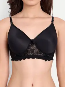 FIMS Pack of 3 Floral Lightly Cotton Padded Lace Bra