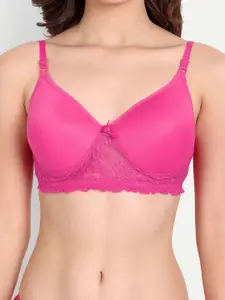 FIMS Pack of 3 Floral Lightly Cotton Padded Bra