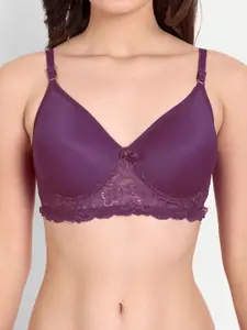 FIMS Pack of 2 Lace Lightly Cotton Padded Bra