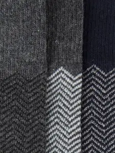 BYFORD by Pantaloons Men Pack Of 3 Patterned Calf-Length Socks