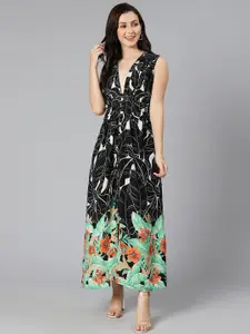 Oxolloxo Floral Printed Maxi Dress