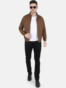 Monte Carlo Men Solid Bomber Jacket