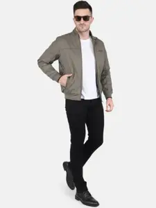Monte Carlo Men Solid Bomber Jacket