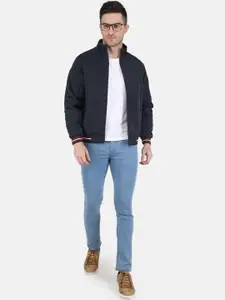 Monte Carlo Men Solid Bomber Jacket