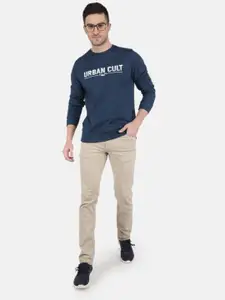 Monte Carlo Men Cotton Printed Sweatshirt