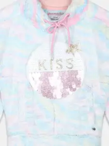 Monte Carlo Girls Printed Cotton Sweatshirt