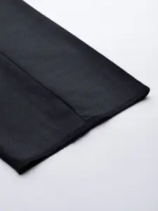 Arrow Men Textured Tailored Fit Formal Trousers