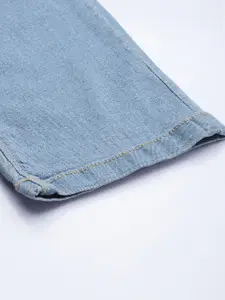 Moda Rapido Women Boyfriend Fit High-Rise Heavy Fade Stretchable Jeans