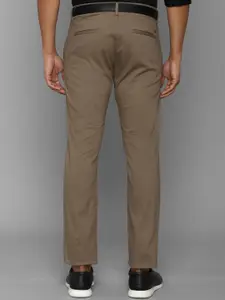 Allen Solly Sport Men Cotton Textured Slim Fit Trousers