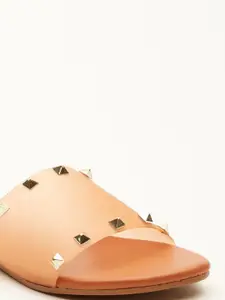 Tokyo Talkies Women Embellished Open Toe Flats