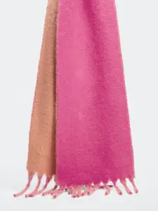 MANGO Women Colourblocked Scarf