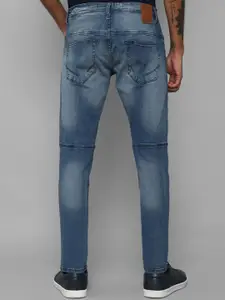 Allen Solly Sport Men Slim Fit Slash Knee Heavy Fade Jeans