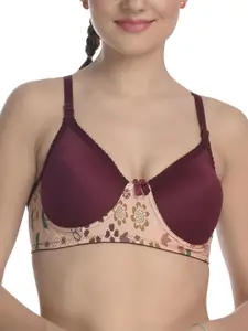 FIMS Pack Of 2 Women Stretchable Cotton Padded Everyday Bra