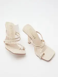 DOROTHY PERKINS Beads Embellished Strappy Stilettos