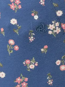 Jockey Women Printed Cotton Relaxed Fit Lounge Pants