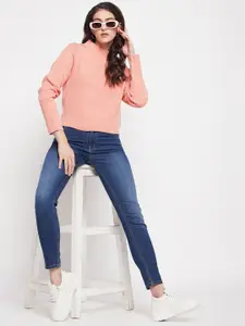 Madame High Neck Acrylic Pullover