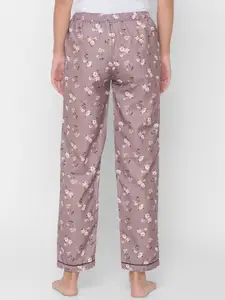 FashionRack Women Floral Printed Cotton Lounge Pants