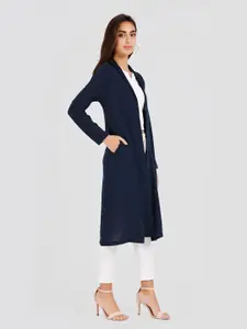 KEIKO Women Long Sleeve Open Front Acrylic Shrug